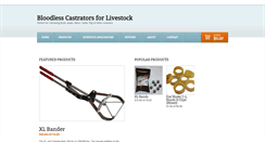Desktop Screenshot of castrator.com